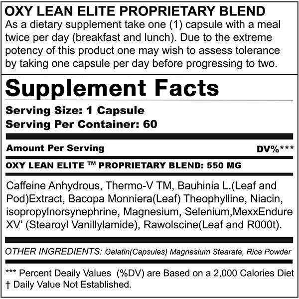 OXY LEAN PREMIUM THERMOGENIC